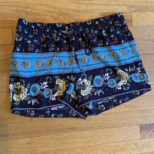 FLORAL SHORTS